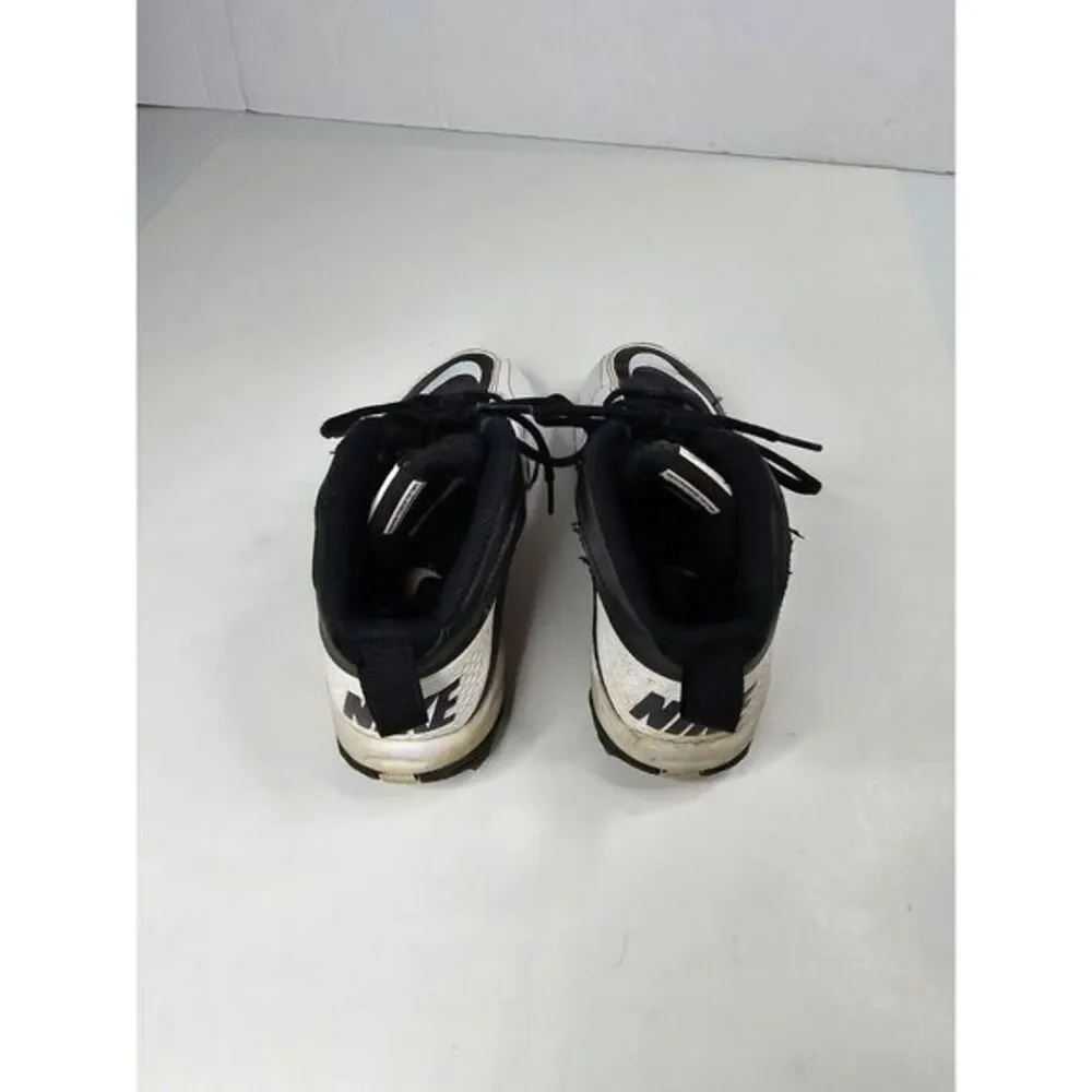 Nike‎ Speed Shark Boys Child Kids Cleats Size US 1.5Y Black & White 442251-011